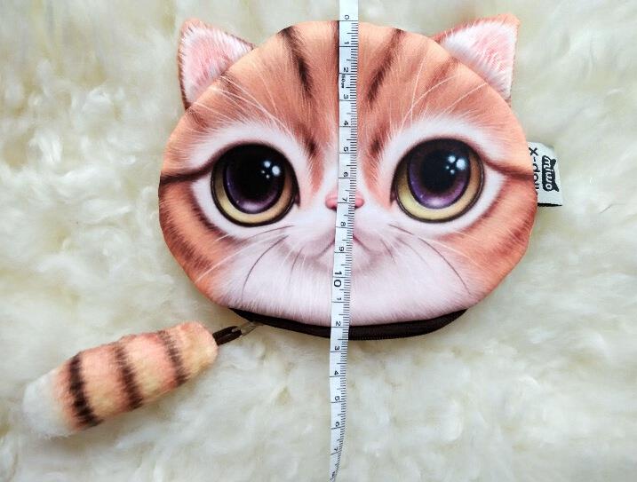 Neue Nette Katze Geldbörse kinder Brieftasche kawaii Tasche münzfach kinder Geldbörsen halter Damen