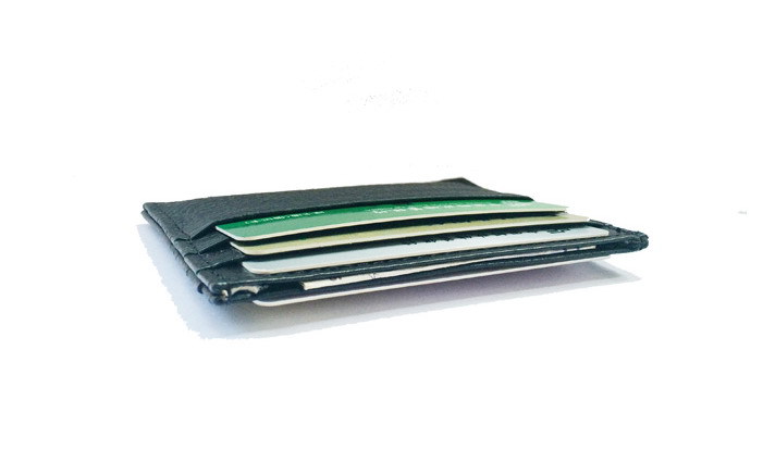 Echtes Leder kreditkarte beutel mappen Kartenhalter Kartenkasten ID Halter Herren Brieftaschen Damen