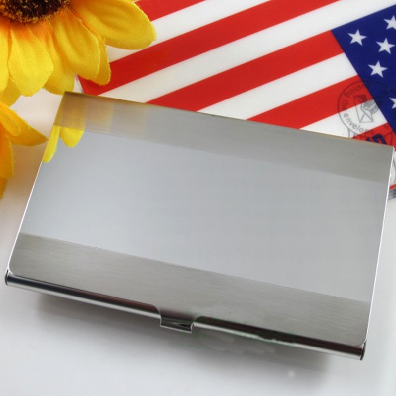 Edelstahl silber Aluminium Geschäft id kreditkarte puscard