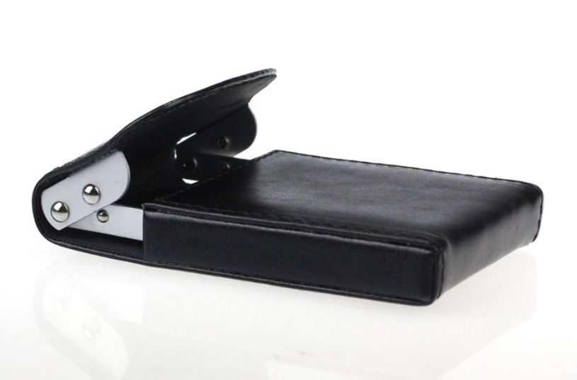 neue  mode Leder Firma id kreditkarte mini box Tasche Brieftasche inhaber