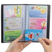 Tragbare 120 karten Leder Firma id kreditkarteninhaber Torhüter veranstalter book