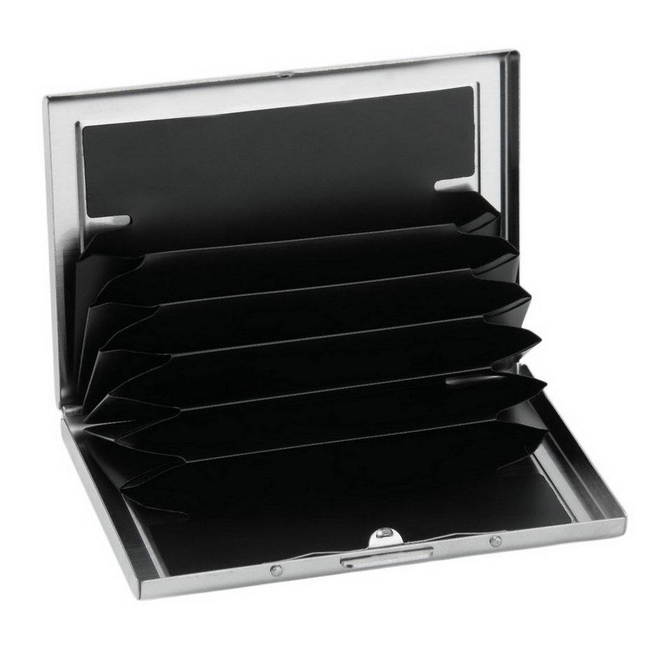 Wasserdichten aluminiumgehäuse Business ID Kreditkarte mini Geldbörse inhaber Tasche box heißer