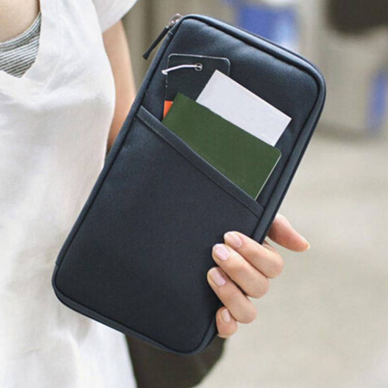 Reisepass Kredit ID Kartenhalter Cash Geldbörse Portemonnaie Mode