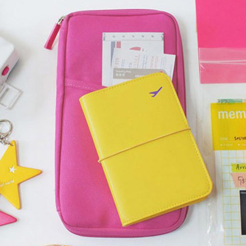 Reisepass Kredit ID Kartenhalter Cash Geldbörse Portemonnaie Mode