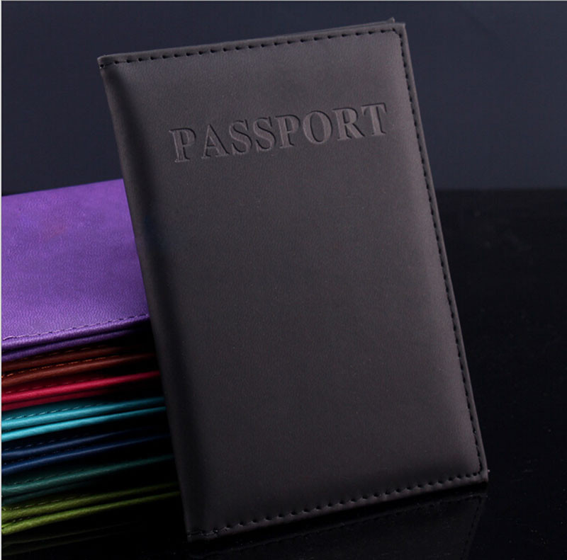 Neue Mode PU Kartenhalter Damen Reisepassinhabers Business Passdecke ID Kreditkarteninhaber Herren Passport Wallet