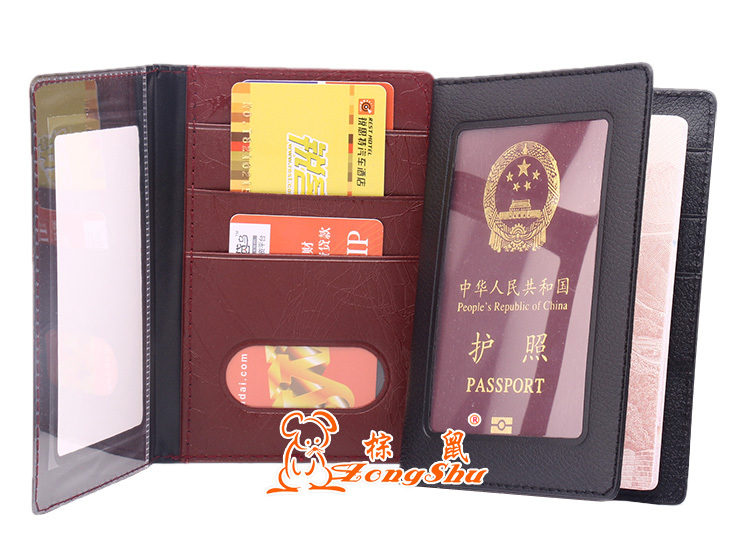 Transparent Russland Passdecke Klare Karte ID Inhaber für Reisen Passport Taschen