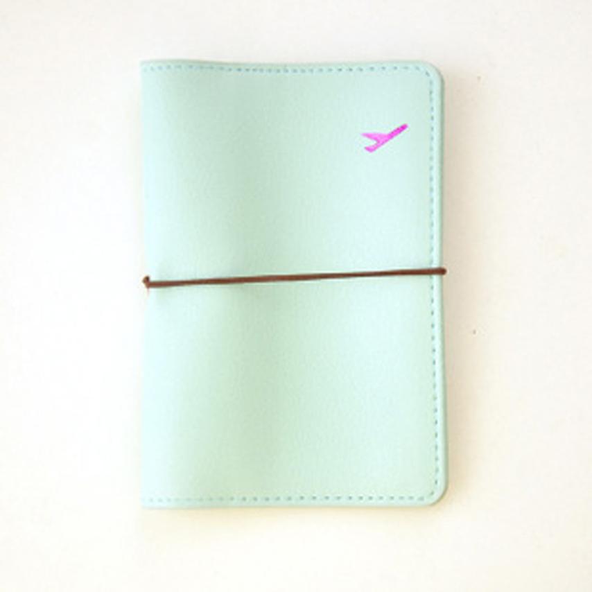 Neue Reise Leder Reisepass Karte Protector Brieftasche Tasche