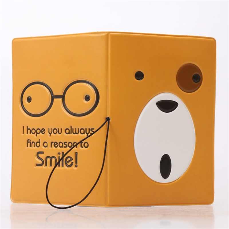 Neue jungen wie kühle karikatur pass hüllen Herren reisen passdecke pvc Leder 3D Design 22 verschiedene Farben