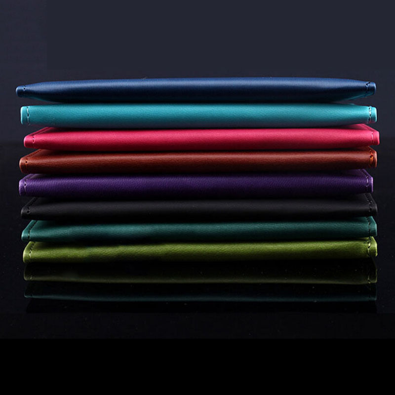 6 Farben Damen Herren Reisepass Immitation Leder Damen Herren Travel pass abdeckung Card Halter
