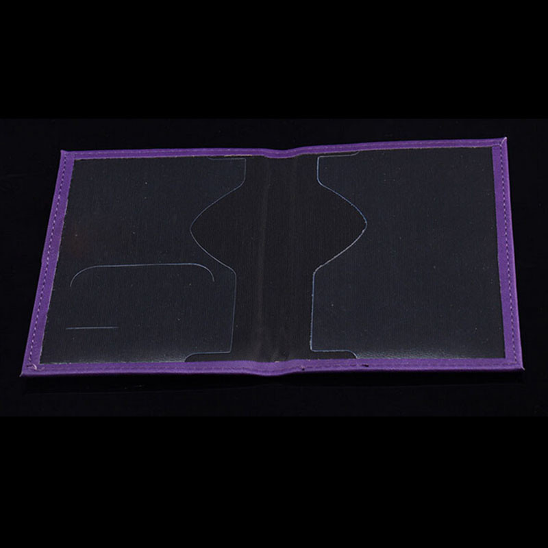 Heiße Verkäufe Visitenkartenhalter Damen Reisepassinhabers Pu Leder Passdecke ID Kreditkarteninhaber