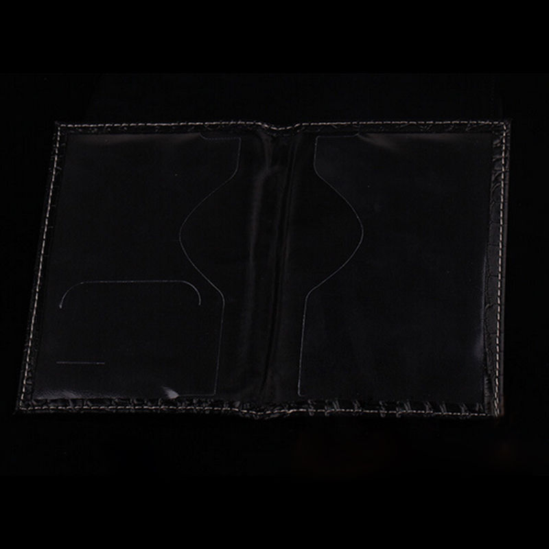 Reisepass Visitenkartenhalter Damen Pu Leder Passdecke ID Kreditkarteninhaber Herren Passport Wallet