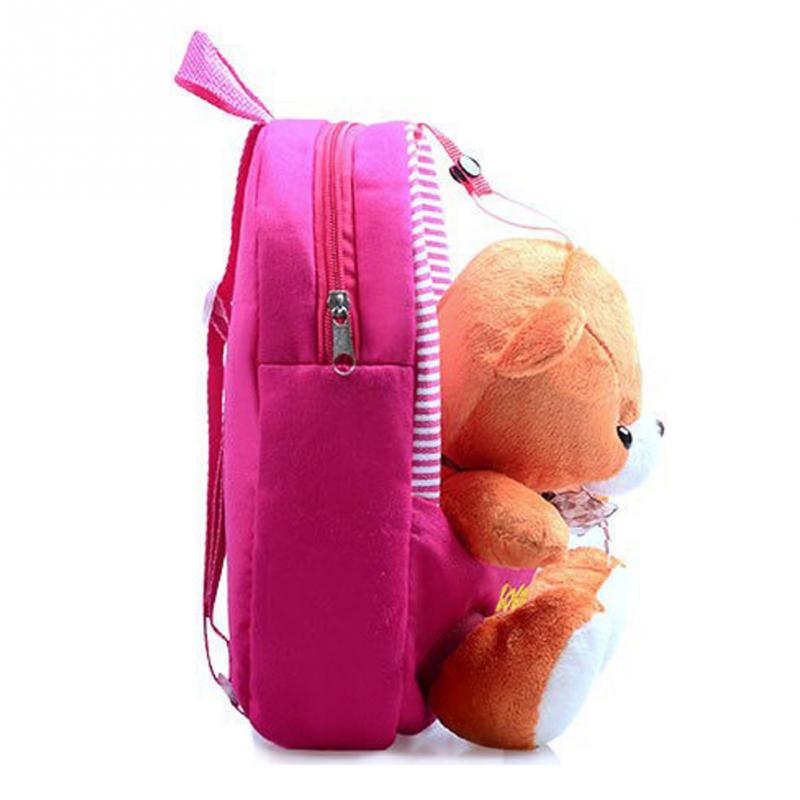 Kinder Schultaschen Rucksack kindergarten mädchen jungen kid Rucksack niedliche bär bänder bow