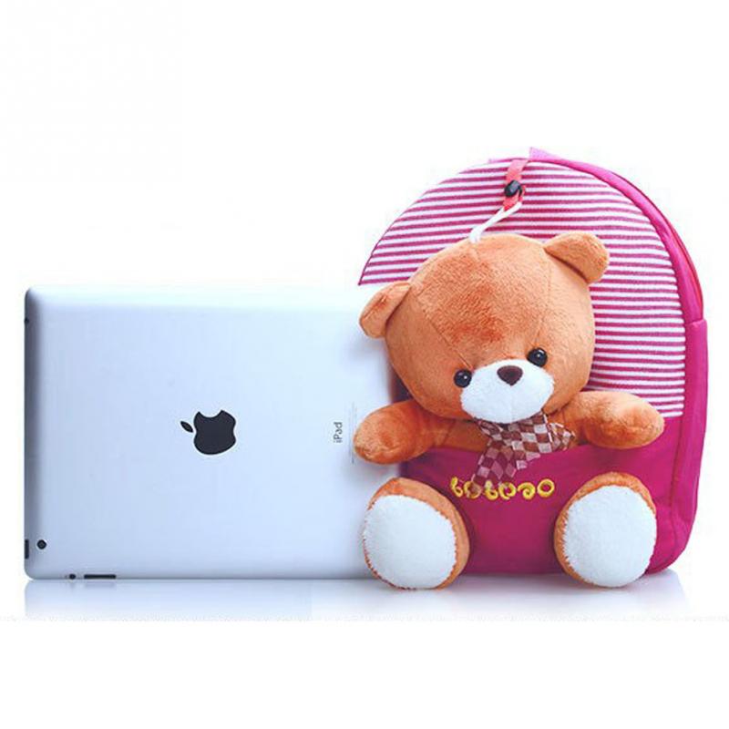 Kinder Schultaschen Rucksack kindergarten mädchen jungen kid Rucksack niedliche bär bänder bow