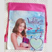 Kinder Cartoon Gedruckt Kordelzug Rucksäcke Baby Jungen Kinder Schultaschen Mochila Infantil Violetta Mädchen