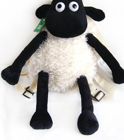 Neue Qualität Plüsch Nette Karikatur Schäfchen Kinder Schultaschen für Mädchen Jungen Kinder