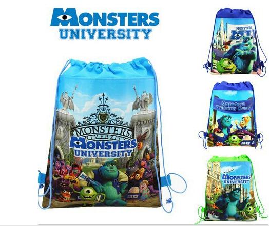 12 stück Despicable Me Prinzessin Anna Elsa Sofia Autos Cartoon Kinder Kordelzug Gedruckt Rucksack Strandtasche