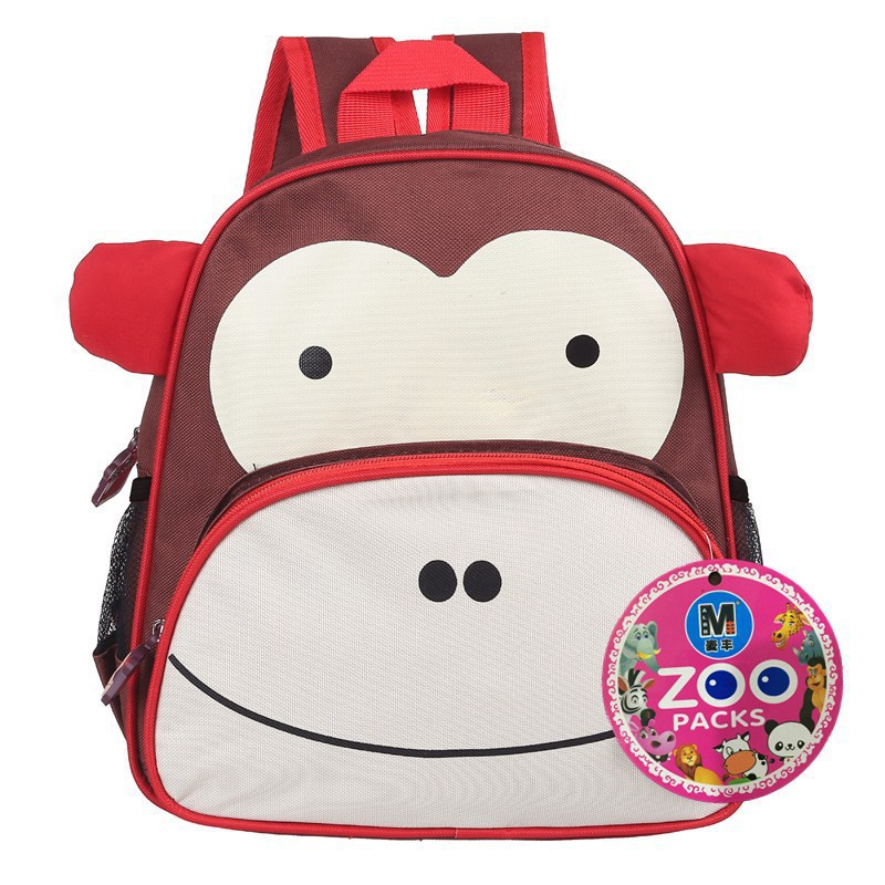 Kinder Schultaschen  Großhandel new Cartoon tier charakter leinwand Kindergarten Kinder Schul mochila infantil