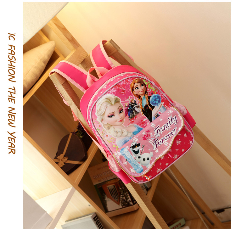 Schultaschen cartoon elsa anna Taschen kinder Rucksack für kinder mädchen mochila infantil Cartoon Rucksack