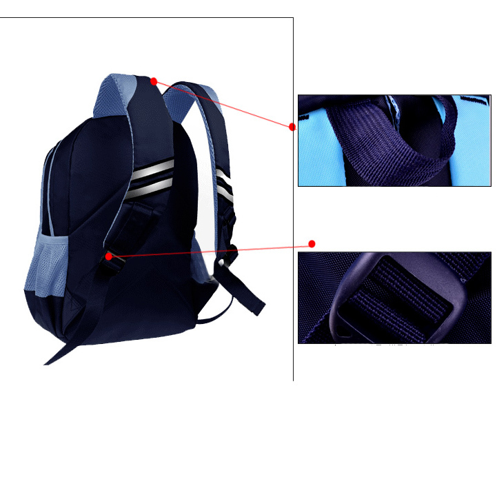 Neue Fashion Grundschüler Schultaschen Grade 1 5 Kinder Reflektierende Schule Rucksack Jungen Mädchen Doppel