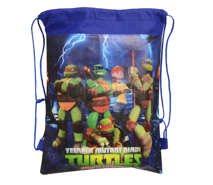 1pic Teenage Mutant Ninja Turtles Schultaschen Teenage Mutant Ninja Turtles Kinder Kordelzug Rucksack   Tasche