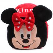 neue Top Qualität Minnie Plüsch Cartoon Spielzeug Rucksack Kinder Charakter Schultasche Geschenk Für Kinder