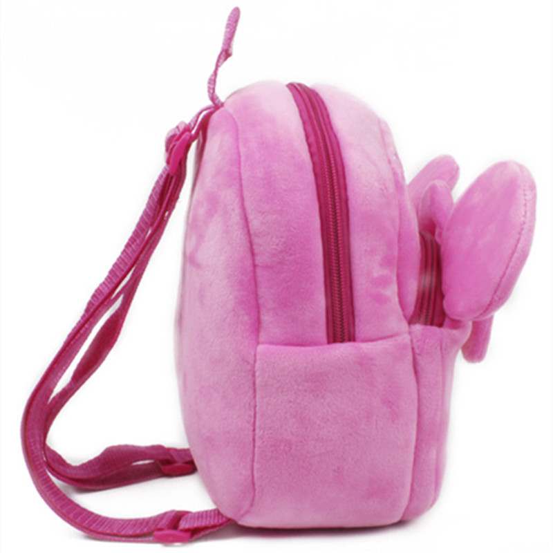 neue Top Qualität Minnie Plüsch Cartoon Spielzeug Rucksack Kinder Charakter Schultasche Geschenk Für Kinder