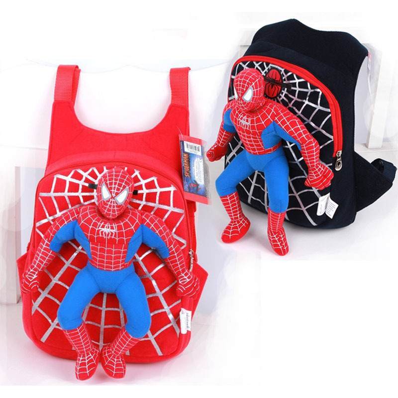 Neue Qualitäts nette 3D spiderman jungen Schultasche Rucksack kinder Taschen mochila infantil kinder Reisetaschen