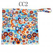 10 Farben Baby Protable Nappy Fachverwendbare Waschbare Wet Trockenen Tuch Reißverschluss Wasserdichte Windel