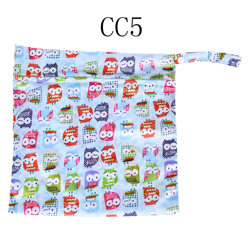 10 Farben Baby Protable Nappy Fachverwendbare Waschbare Wet Trockenen Tuch Reißverschluss Wasserdichte Windel