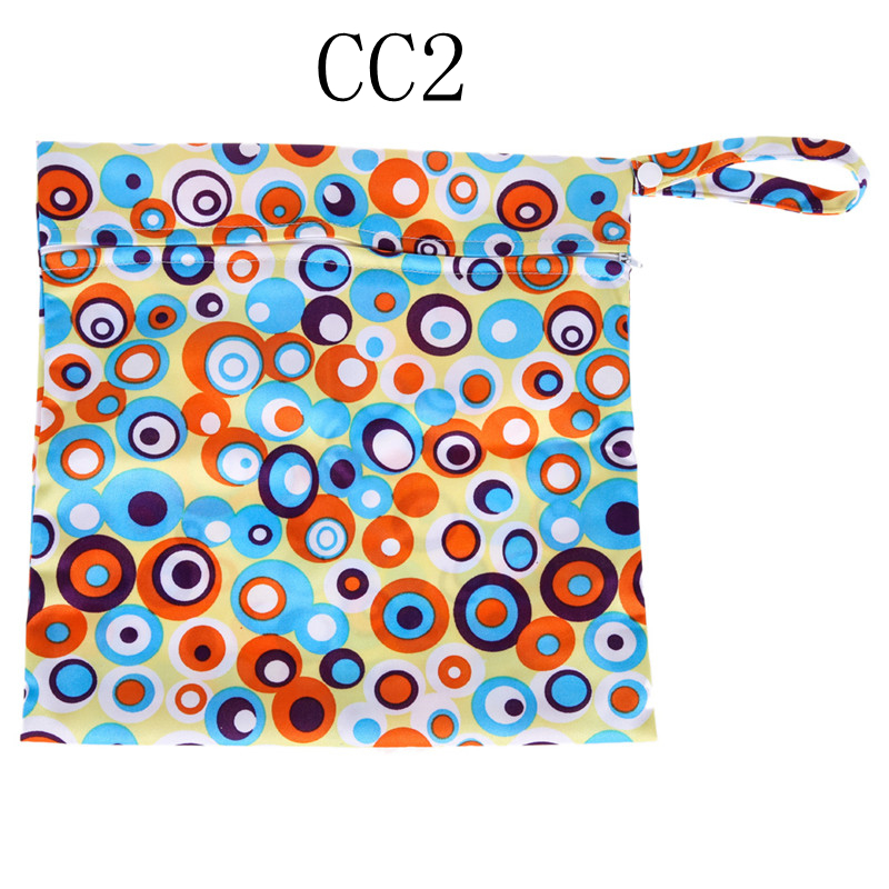 10 Farben Baby Protable Nappy Fachverwendbare Waschbare Wet Trockenen Tuch Reißverschluss Wasserdichte Windel