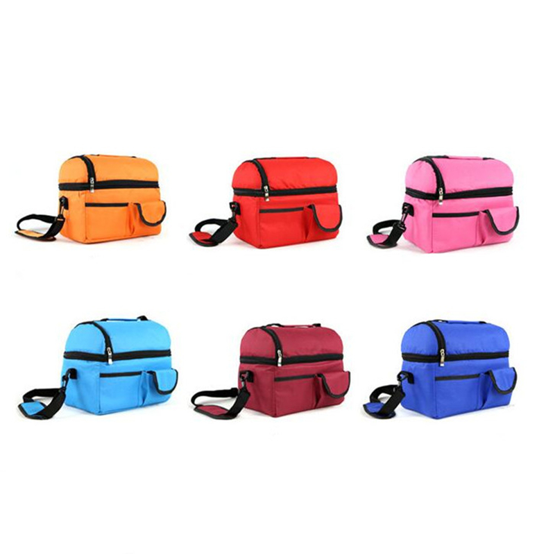8L Platz Thermische Tasche Damen Herren Lunchpaket Kühler Strahl Port Lunchbox Dame Handtasche Kinder