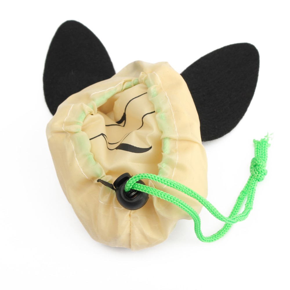 1 stück Eco Reise Faltbare Handtaschen Bear Cat Schwein Ente Panda Einkaufstasche Lagerung Wiederverwendbarer Tier