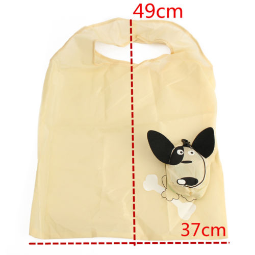 1 stück Eco Reise Faltbare Handtaschen Bear Cat Schwein Ente Panda Einkaufstasche Lagerung Wiederverwendbarer Tier