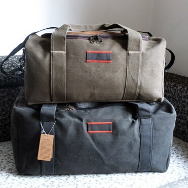 Herren Reisetaschen Große Kapazität Damen Gepäck Reise Seesäcke Leinwand Outdoor Wandern