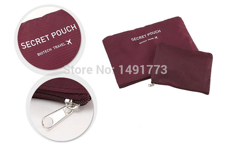 6 teile satz Mode Doppel Reißverschluss Wasserdicht Polyester Herren und Damen Gepäck Reisetaschen