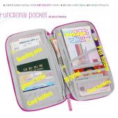 Neue Marke Tragbare Reisepassinhabers Gutschrift Identifikation karten Cash Organizer Halter Brieftasche Handtasche