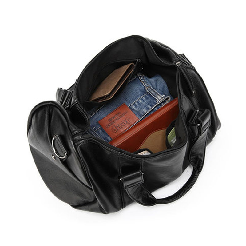 Hohe qualität Herren Reisetasche Leder casual Herren Handtasche außen vintage Herren