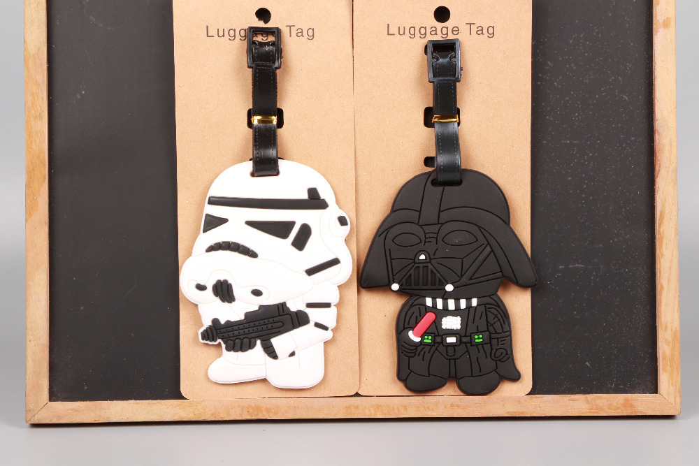 Schöne Star Wars Stormtrooper   Schwarze Ritter PVC kofferanhänger