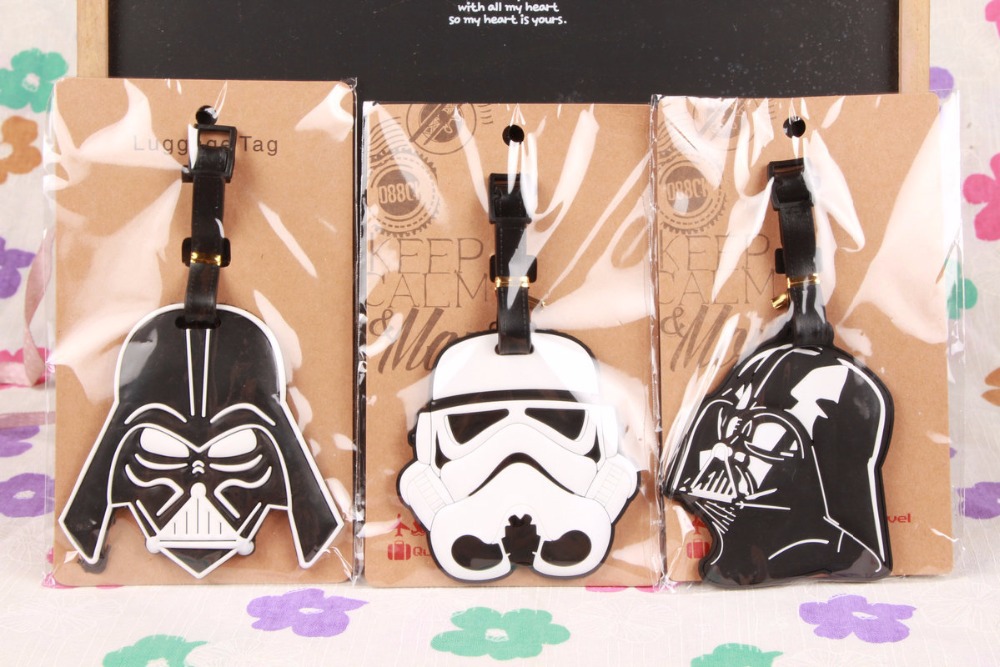 Schöne Star Wars Stormtrooper   Schwarze Ritter PVC kofferanhänger