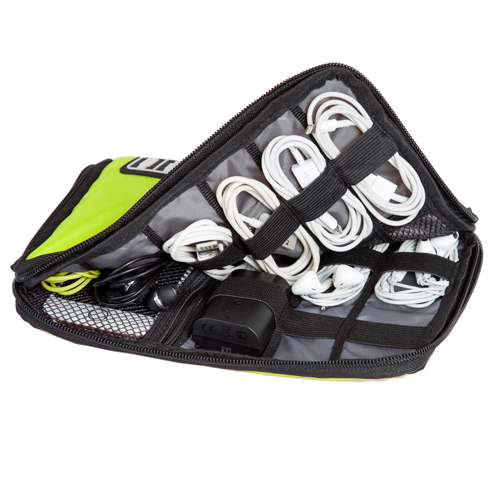 Elektronische Zubehör Veranstalter Tasche für Festplatte Organisatoren für Kopfhörer Kabel USB Stick