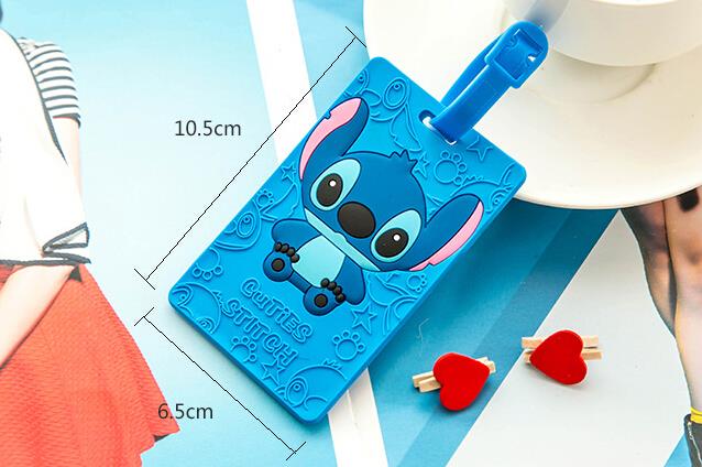 Reise Zubehör Kofferanhänger Koffer Rucksack Flugzeug Flugzeug Mode Cartoon Silicon Neue 1 stück