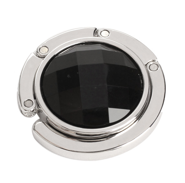 1 stk Gefaltet Handtaschen haken aufhänger halter Legierung Mode Kristall Strass