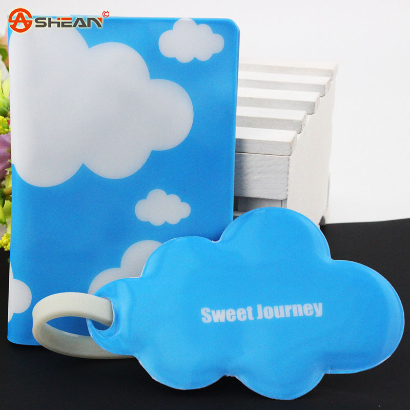 Blau Wolken Reisepass reise Muss Passport Covers die Schönheit der Paßbeutel