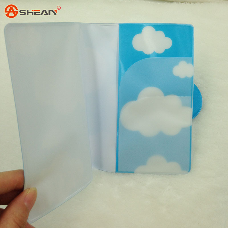 Blau Wolken Reisepass reise Muss Passport Covers die Schönheit der Paßbeutel