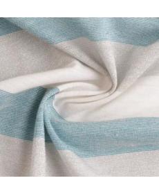 Linen cotton colorful striped jersey 40S pique mesh spring and summer colored striped linen underwear pajamas knitted li