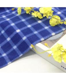 Processed and produced semi-gloss polar fleece plaid printed fabric 210g autumn and winter home textile tablecloth toy f