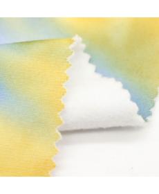 Short fiber reverse wrapping machine single sided polar fleece printing