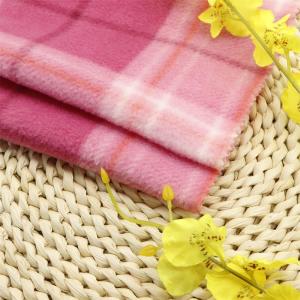 Ready-stock printed polar fleece, double-sided double-brushed double-shake multi-color velvet, coral velvet fabric, paja