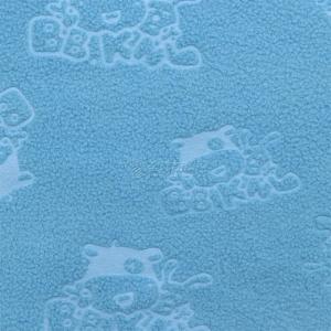 Manufacturer wholesale custom embossed polar fleece knitting clothing accessories toys