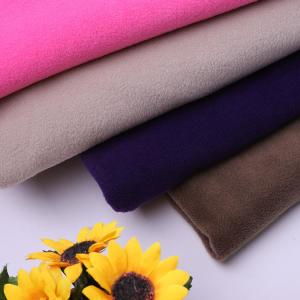 Factory direct sales double brushed polar fleece fleece single and double sided polar fleece blanket gloves jacket knitt